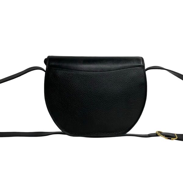 779c779 32796 5 Christian Dior Rare Leather Mini Shoulder Bag Pochette Sacoche Black