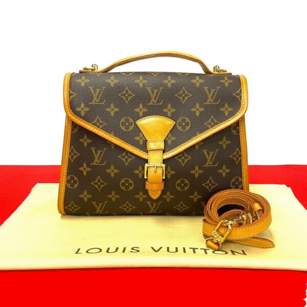 781c780 27176 1 Louis Vuitton Bel Air 2WAY Handbag Monogram Leather Brown