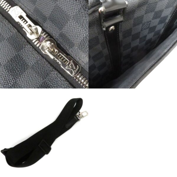 7872 10 Louis Vuitton Porte de Cumin Voyage GM Graphite Business Bag