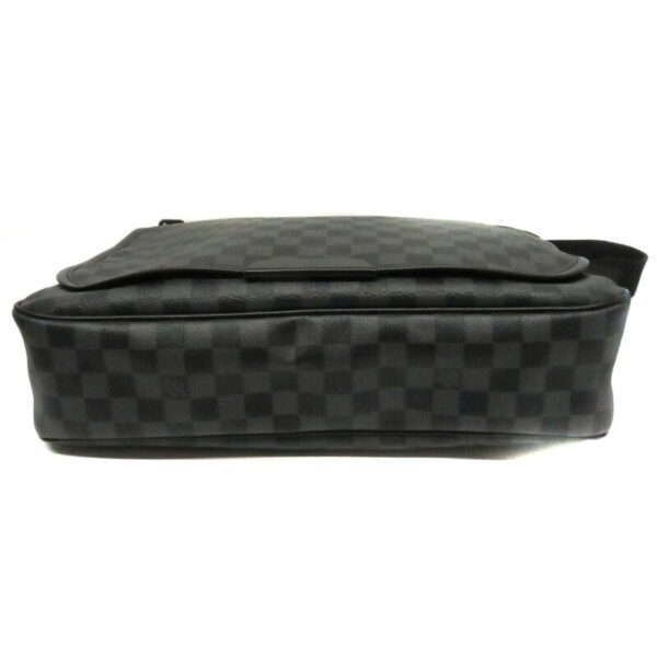 7882 5 Louis Vuitton Daniel GM Shoulder Bag Damier Graphite Black