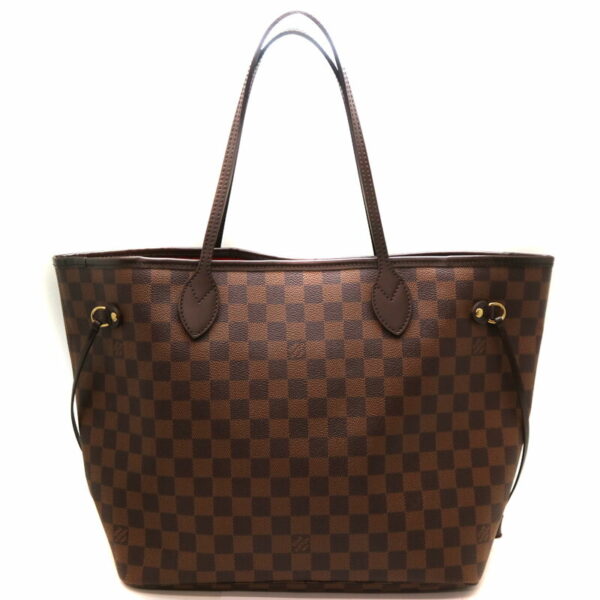 7893 Louis Vuitton Neverfull MM Tote Bag Damier Brown