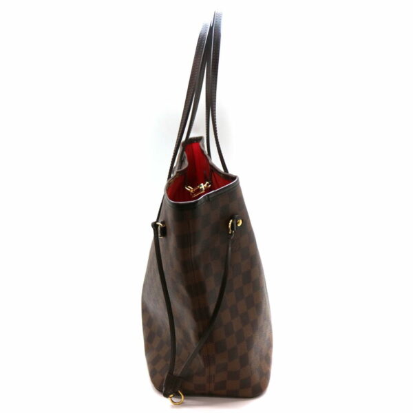 7895 Louis Vuitton Neverfull MM Tote Bag Damier Brown