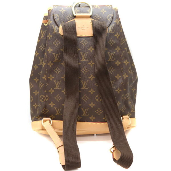 7914 2 Louis Vuitton Monsouris GM Backpack Monogram Brown