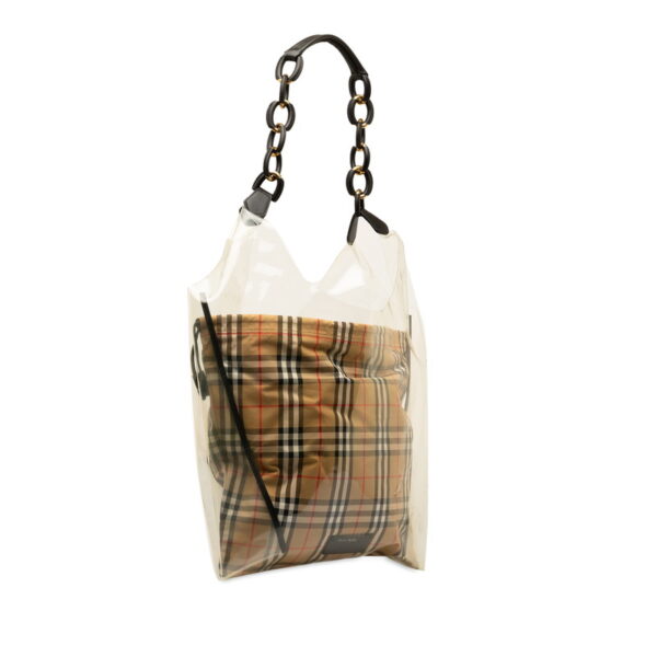 7e8aovex6bx4qgd2 2 Burberry Nova Check Shoulder Bag Cotton Brown Clear