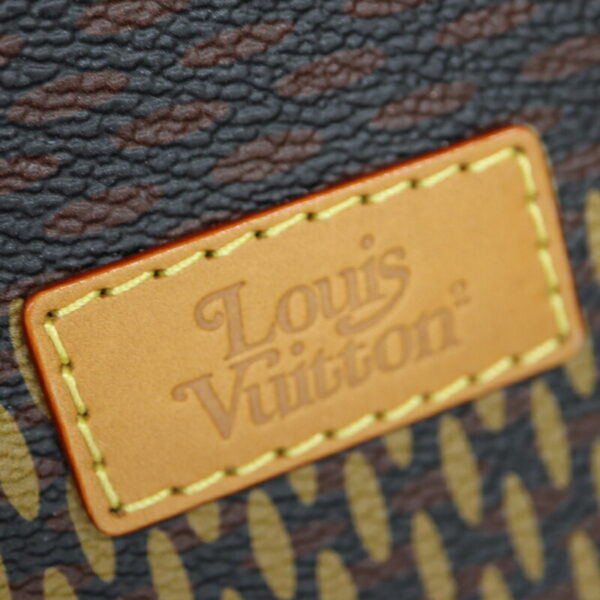 80 Louis Vuitton Giant Mini Tote Nigo 2WAY Bag Canvas Brown