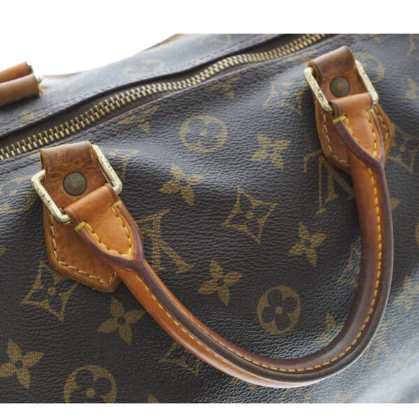 80 Louis Vuitton Speedy 30 Monogram Canvas Bag Brown