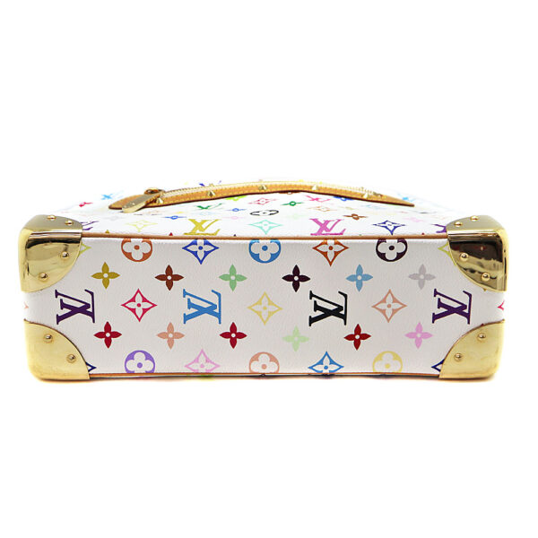 8037 5 Louis Vuitton Boulogne Bag Monogram Multicolor White