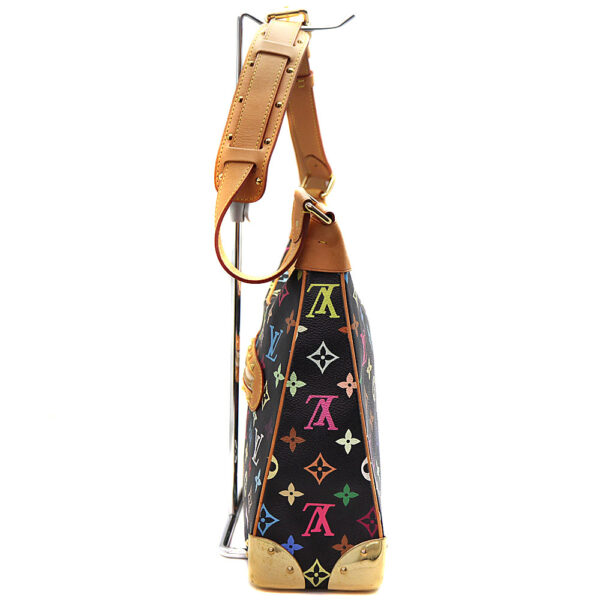 8042 3 Louis Vuitton Boulogne Bag Monogram Multicolor Black