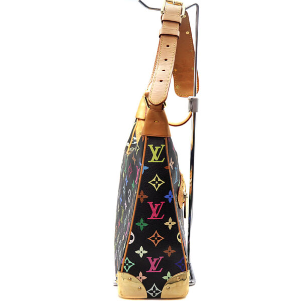 8042 4 Louis Vuitton Boulogne Bag Monogram Multicolor Black