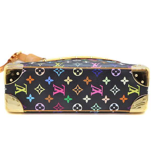 8042 5 Louis Vuitton Boulogne Bag Monogram Multicolor Black