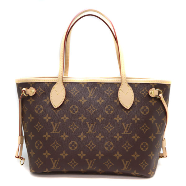 8069 2 Louis Vuitton Neverfull PM Tote Bag Monogram Canvas Pink