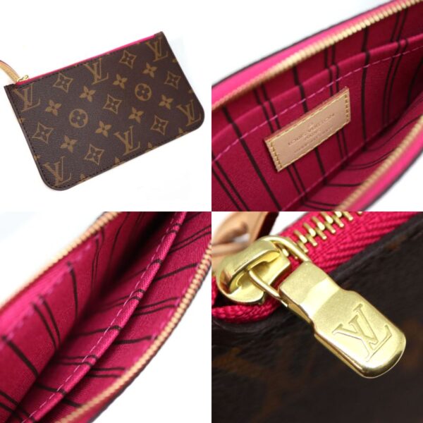 8069 8 Louis Vuitton Neverfull PM Tote Bag Monogram Canvas Pink