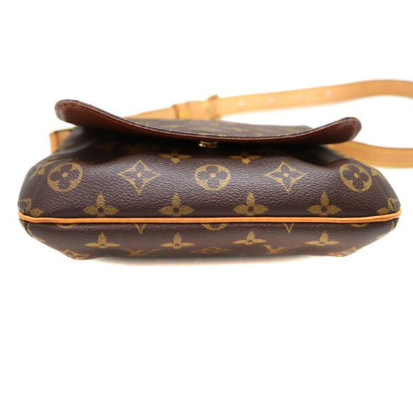 8082 5 Louis Vuitton Musette Salsa Shoulder Bag Monogram Canvas Brown