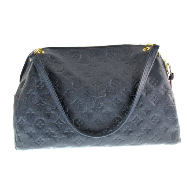 809 Louis Vuitton Ponthieu PM Handbag Monogram Empreinte Navy