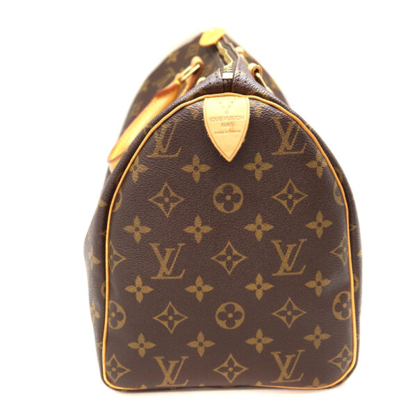 8128 4 Louis Vuitton Speedy 30 Handbag Monogram Canvas Brown