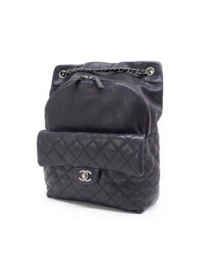 8160039270019 Chanel Triple Coco Mark Pouch Drawstring Chain Shoulder Bag