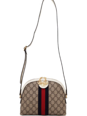 8220042470018 Gucci GG Pouch Black Beige Red