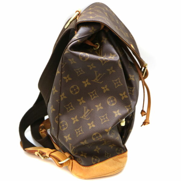 8229 3 Louis Vuitton Monsouris GM Backpack Monogram Brown