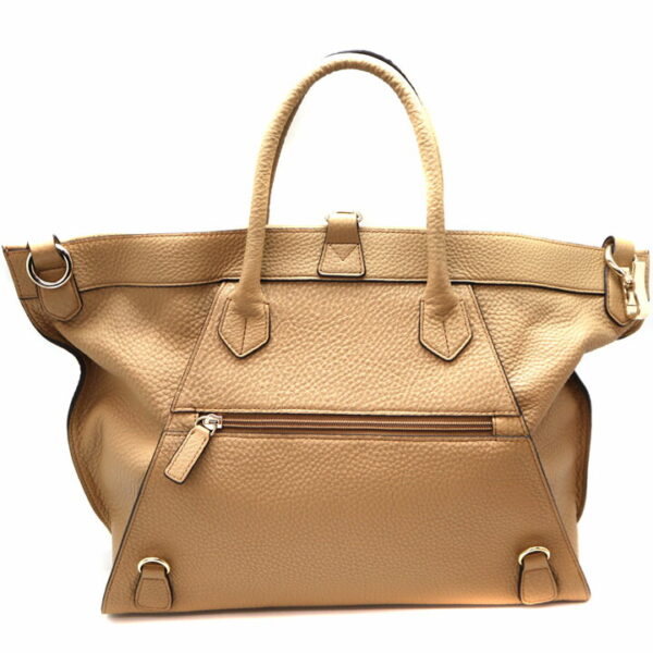 8285 2 Pelle Borsa 2WAY Bag Leather Beige