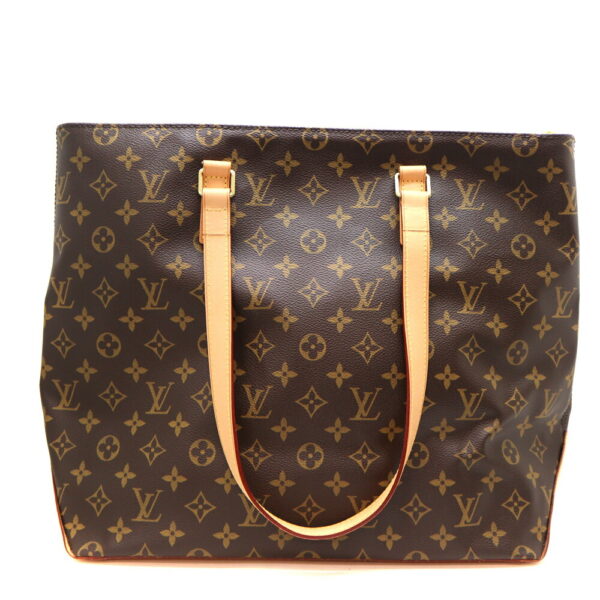 8288 2 Louis Vuitton Cabas Mezzo Tote Bag Monogram Canvas Brown