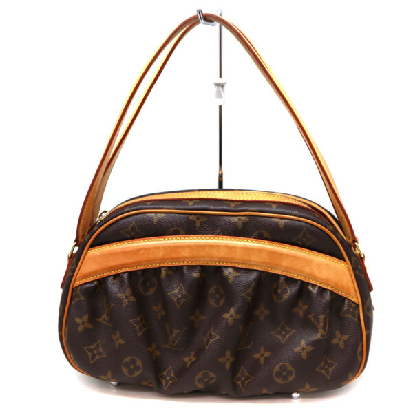 8360 1 Louis Vuitton Clara Handbag Monogram Canvas Brown