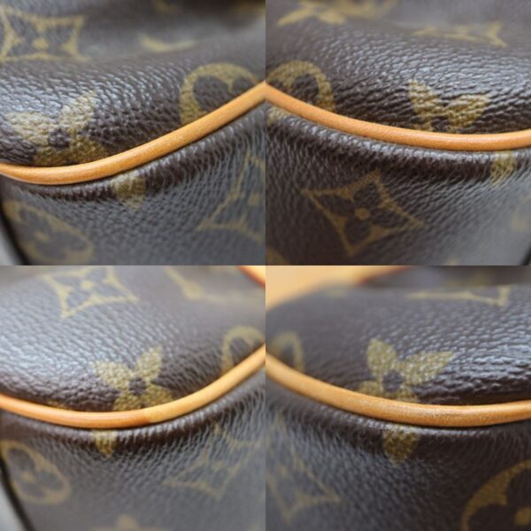 8360 10 Louis Vuitton Clara Handbag Monogram Canvas Brown