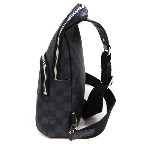 8368 3 Louis Vuitton Avenue Sling Bag Body Bag Damier Canvas Black