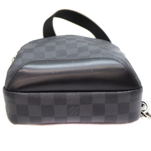 8368 5 Louis Vuitton Avenue Sling Bag Body Bag Damier Canvas Black