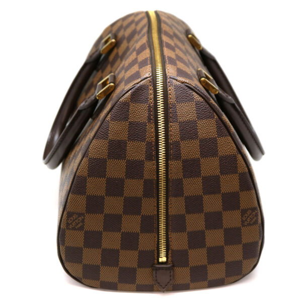 8373 3 Louis Vuitton Rivera MM Handbag Damier Canvas Ebene Brown