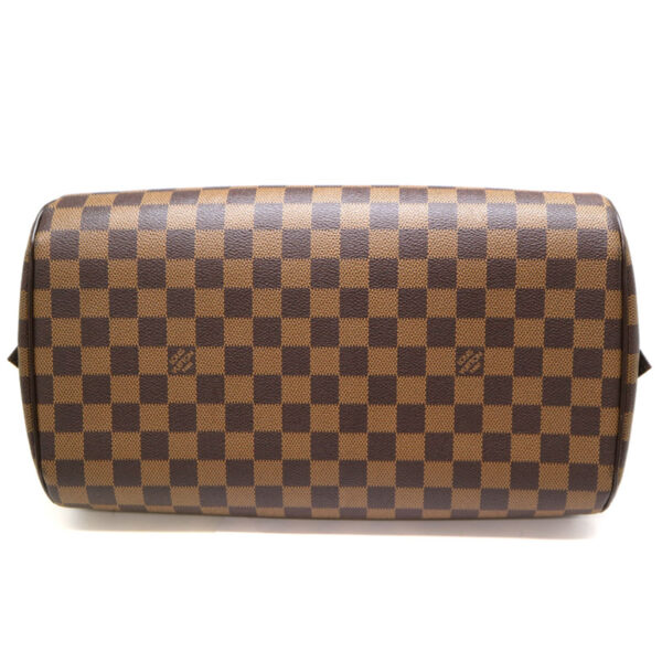 8373 5 Louis Vuitton Rivera MM Handbag Damier Canvas Ebene Brown