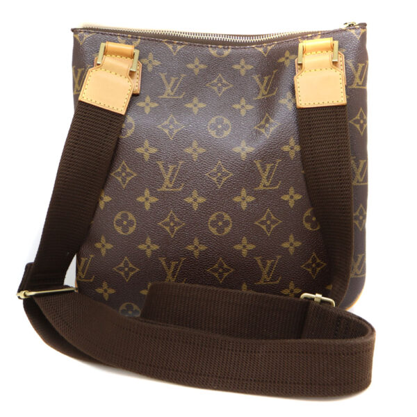 8406 2 Louis Vuitton Pochette Bosphore Shoulder Bag Monogram Canvas Brown