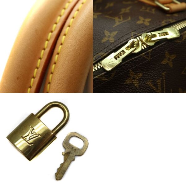 8453 11 Louis Vuitton Keepall 55 Bag Monogram Brown