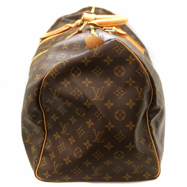 8453 4 Louis Vuitton Keepall 55 Bag Monogram Brown