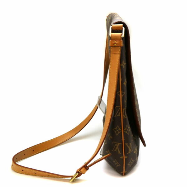 8454 4 Louis Vuitton Musette Shoulder Bag Monogram Brown