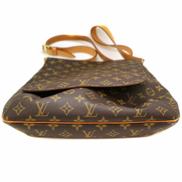 8454 5 Louis Vuitton Musette Shoulder Bag Monogram Brown