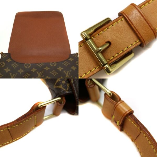 8454 8 Louis Vuitton Musette Shoulder Bag Monogram Brown