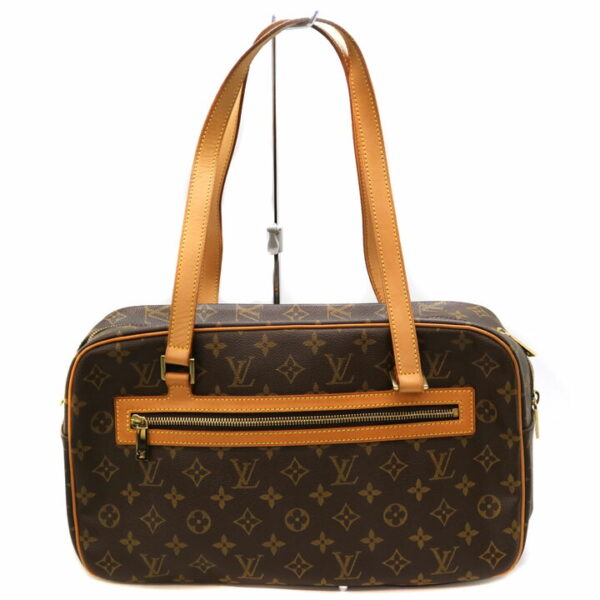 8455 1 Louis Vuitton Cite GM Shoulder Bag Monogram Brown