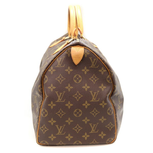 8477 3 Louis Vuitton Speedy 40 Bag Monogram Canvas Brown