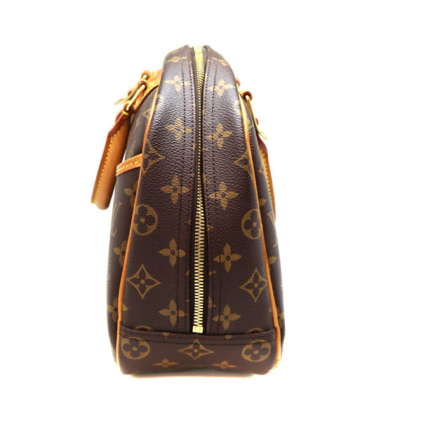 8552 3 Louis Vuitton Trouville Handbag Monogram Canvas Brown