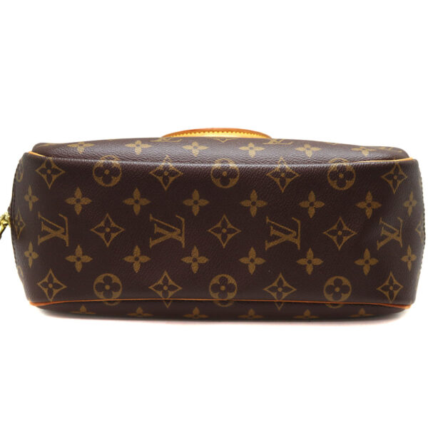 8552 5 Louis Vuitton Trouville Handbag Monogram Canvas Brown