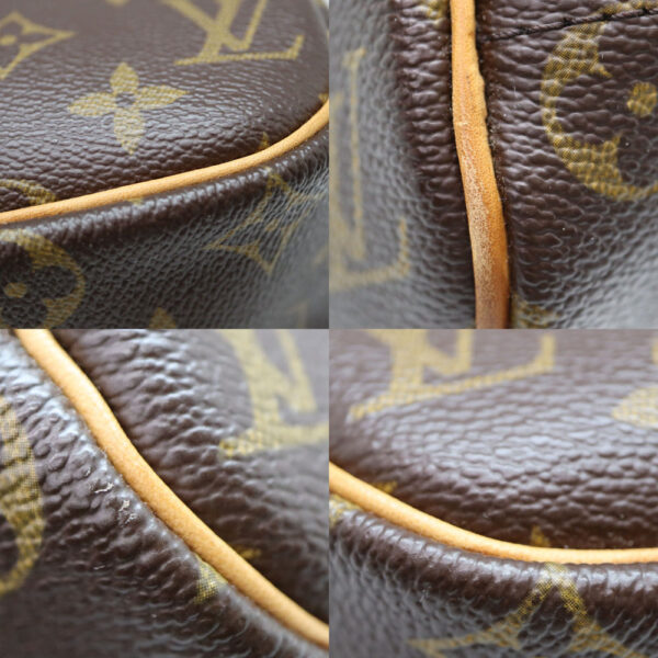 8552 6 Louis Vuitton Trouville Handbag Monogram Canvas Brown