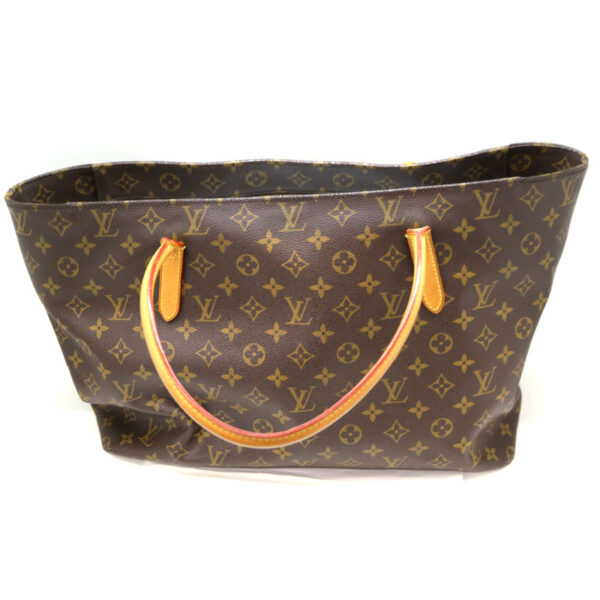 8621 2 Louis Vuitton Raspail MM Tote Bag Monogram Canvas Brown