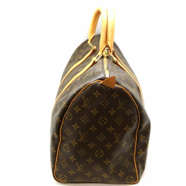 8621 3 Louis Vuitton Keepall 45 Bag Monogram Brown