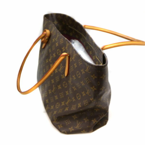 8621 4 Louis Vuitton Raspail MM Tote Bag Monogram Canvas Brown