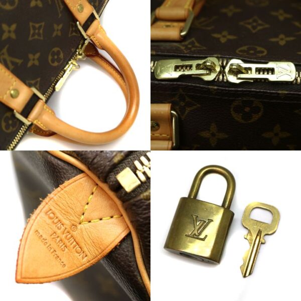 8621 9 Louis Vuitton Keepall 45 Bag Monogram Brown