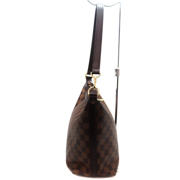 873 4 Louis Vuitton Illovo MM Handbag Damier Canvas Ebene Brown