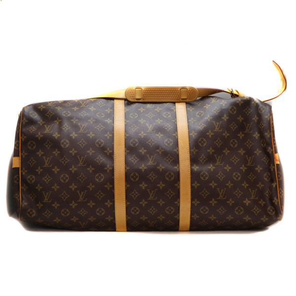 877 5 Louis Vuitton Keepall Bandouliere 60 Bag Monogram Canvas Brown