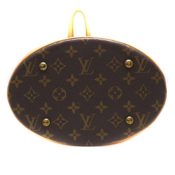 8785 5 Louis Vuitton Bucket PM Shoulder Bag Monogram Canvas Brown