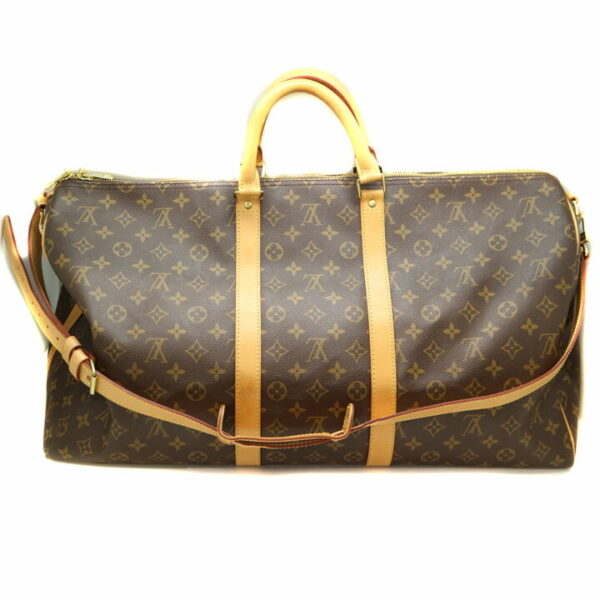 8800 2 Louis Vuitton Keepall Bandouliere 55 Monogram Bag