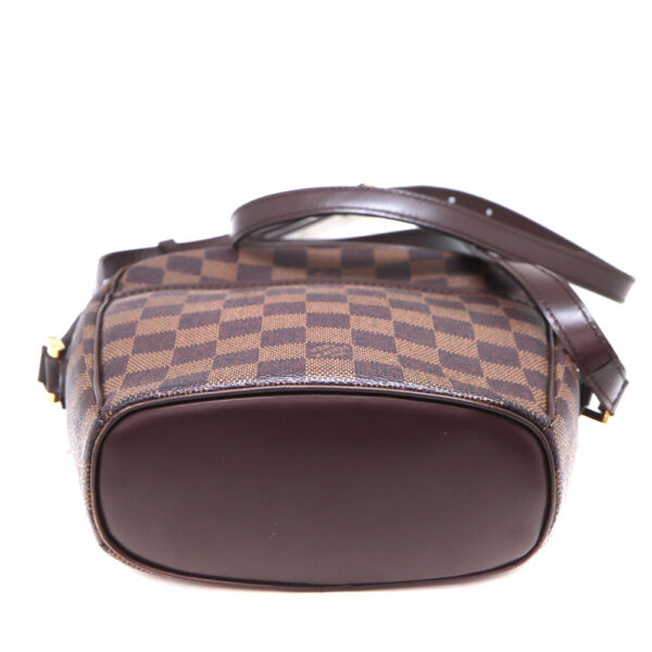 892 5 Louis Vuitton Ipanema PM Shoulder Bag Damier Canvas Ebene Brown